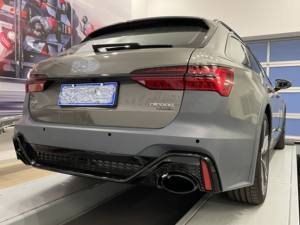 Pare-chocs arrière A6 à <span class=keywords><strong>RS6</strong></span> avec diffuseur et embouts d'échappement pour <span class=keywords><strong>Audi</strong></span> A6 <span class=keywords><strong>Allroad</strong></span> 2020 2021 <span class=keywords><strong>2022</strong></span> - Product Image 4