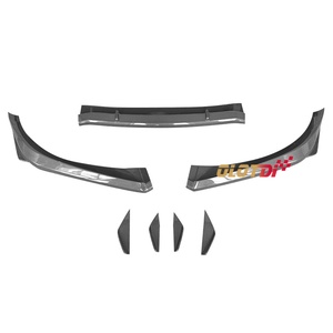 Nuevo Kit de 3 Piezas de Fibra de Carbono Estilo OTD: Lip Delantero, Aletas Delanteras y Canards para Audi TT MK3 - Product Image 4