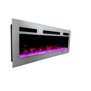 Chimenea Eléctrica de Pared con Incrustación de Vidrio de 36 Pulgadas para Sala de Estar, Calentamiento Rápido, Uso Doméstico, EE. UU./Reino Unido - Product Image 5