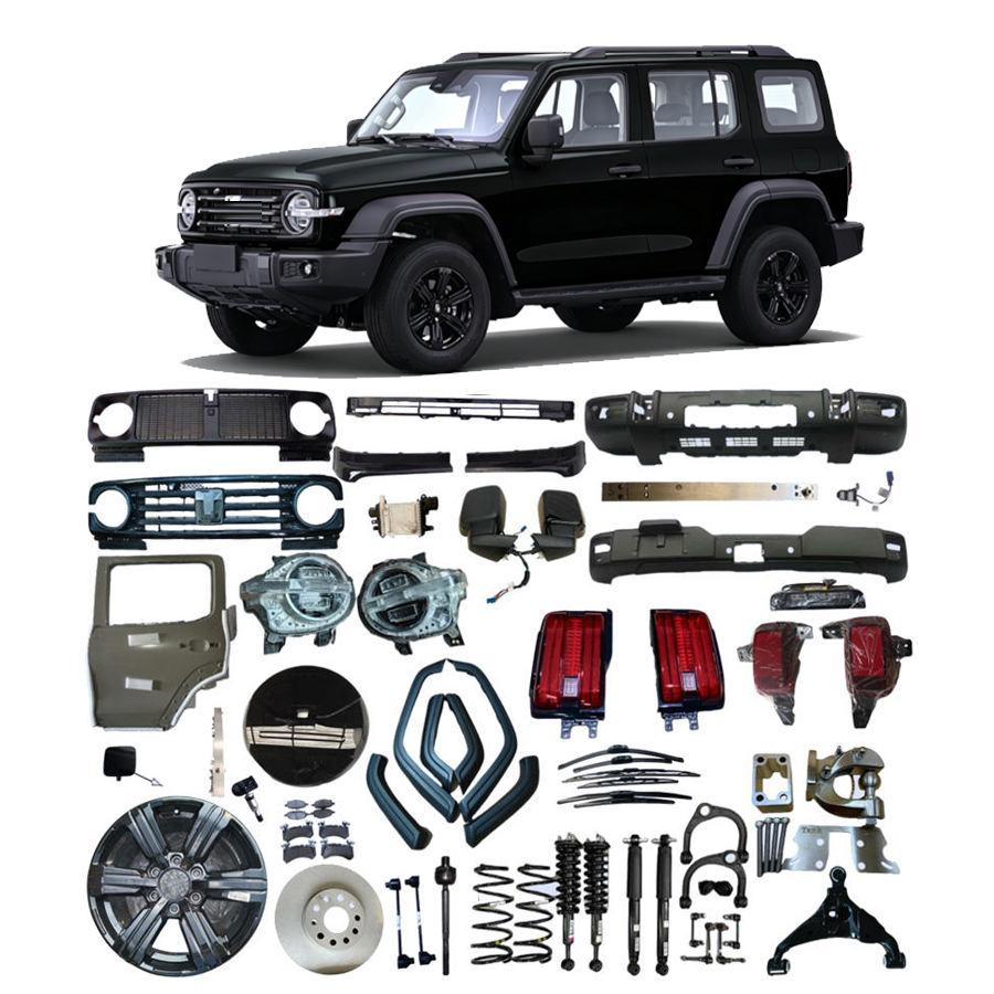 Car Parts High Quality Auto Parts in Stock Bumper Door Wheel Hub Hood New Energy Auto Parts for GWM Tank 300 Full Body Parts