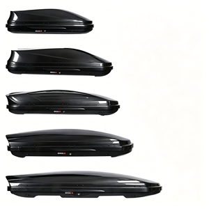 Boîtes <span class=keywords><strong>de</strong></span> <span class=keywords><strong>toit</strong></span> universelles pour SUV, ouverture double latérale, design étendu en ABS, capacité 300L-900L, pliables, étanches, en plastique - Product Image 1