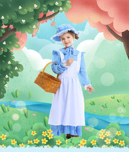 Disfraz <span class=keywords><strong>de</strong></span> Halloween para <span class=keywords><strong>niñas</strong></span>, vestido colonial <span class=keywords><strong>de</strong></span> cuento <span class=keywords><strong>de</strong></span> hadas, vestido elegante <span class=keywords><strong>de</strong></span> fiesta <span class=keywords><strong>de</strong></span> Halloween <span class=keywords><strong>de</strong></span> Acción <span class=keywords><strong>de</strong></span> Gracias, disfraz colonial para <span class=keywords><strong>niñas</strong></span> - Product Image 6