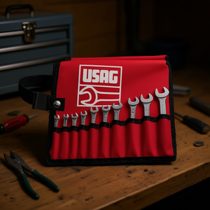 Juego de Llaves Usag de 10 Piezas, Métricas, Plegables, con Estuche de Almacenamiento Enrollable - Product Image 3