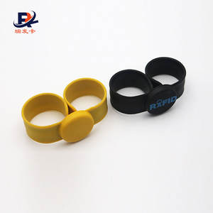 Китайский завод, высокое качество, 22,5 см, изготовленный на заказ силиконовый смарт-браслет LF/HF/UHF RFID, ремешки на запястье - Product Image 4