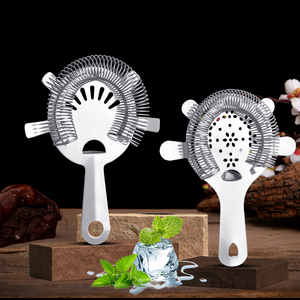 مجموعة أدوات مصفاة كوكتيل من الفولاذ المقاوم للصدأ بتصميم عصري وصديق للبيئة مع شعار مخصص بالجملة للمطبخ والبار - Product Image 4