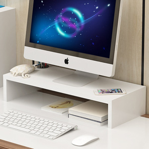 Desktop <b>Computer</b> Riser Stand Monitor Lift <b>Desk</b> Organizer 3 Tier Rectangle Standing Type Office Organizer - Product Image 3