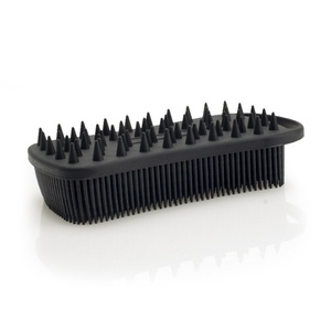 Wholesale Double Sides Exfoliating Bath Shower Scrub Brush Multi Colors Soft Silicone Body <b>Massage</b> Brushes - Product Image 4
