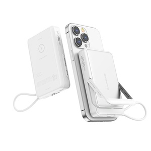 Banco de Energía Inalámbrico de Carga Rápida de 10000 mAh, Banco de Energía Multifuncional, Mini Banco de Energía Portátil - Product Image 5