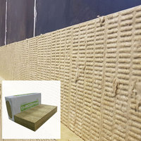 Panneau en laine de roche ignifuge ULC Canada 2,5 pouces, léger, ignifuge A1, acoustique, facile à installer pour plafond et mur
