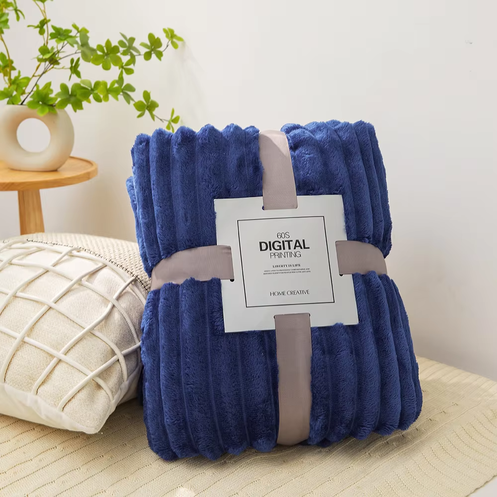 Ampia clausola blu scuro