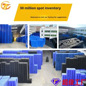 Palet <span class=keywords><strong>de</strong></span> Plástico Azul <span class=keywords><strong>de</strong></span> <span class=keywords><strong>Segunda</strong></span> <span class=keywords><strong>Mano</strong></span>, Acrílico Negro, Material Viejo, Contenedor <span class=keywords><strong>de</strong></span> Envío, Exportación, No Reciclable, Palet para Montacargas - Product Image 3