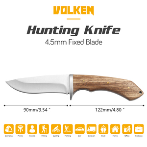 Adventure Portable Fixed Knife Holzgriff <span class=keywords><strong>420</strong></span> Stahls ch neider Praktische Camping Angela us rüstung Outdoor Survival Knife - Product Image 3