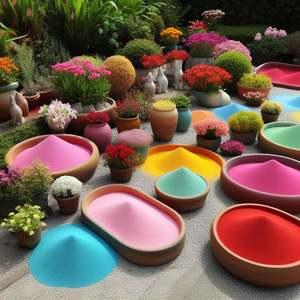 <span class=keywords><strong>Lot</strong></span> de 5 pièces bricolage coloré sable peinture Art perles jouets éducatifs créatifs pour enfants brouillard blanc <span class=keywords><strong>bougie</strong></span> matériel - Product Image 5