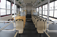 Nouveau Bus Urbain Électrique pour Passagers, Alimentation par Batterie EV, 10 m, 30 Places, Conduite à Gauche, Vente Directe Usine