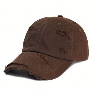 Wholesale Unisex Adjustable Vintage Hat Distressed Daddy Hat 100% Cotton Custom <b>Baseball</b> <b>Cap</b> Dad Hat - Product Image 2