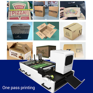 Mới đến A3 A4 một vượt qua máy in phun duy nhất vượt qua trực tiếp để đóng gói máy in máy cho hộp carton bánh pizza cốc giấy - Product Image 5