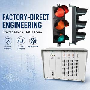 Sistema Intelligente di Semafori a 16 Fasi Cablato 42V / 220V per il Controllo dei Segnali Stradali alle Incroci - Product Image 1