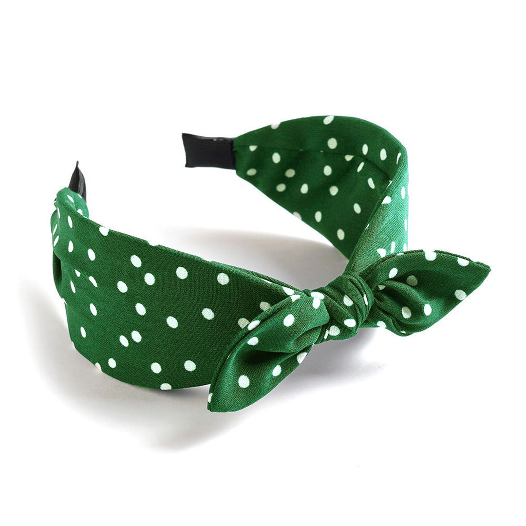 02 Polka-Dark Green
