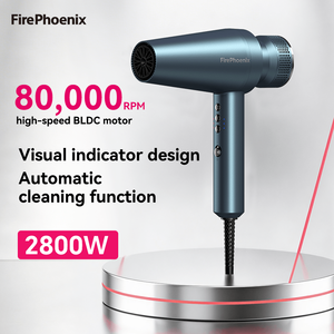 ไดร์เป่าผม FirePhoenix M2 MAX ป้องกันความร้อนเกิน ระดับมืออาชีพ 2800W ปลอดภัยสำหรับร้านเสริมสวย - Product Image 1