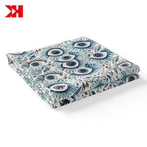 Kahn cotton hữu cơ tự do London Tana vải cỏ in cho váy của cô gái - Product Image 4