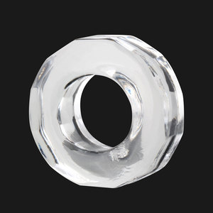 Anneaux péniens texturés ultra-extensibles à nervures <span class=keywords><strong>pour</strong></span> l'amélioration de l'érection et une stimulation accrue - Product Image 2