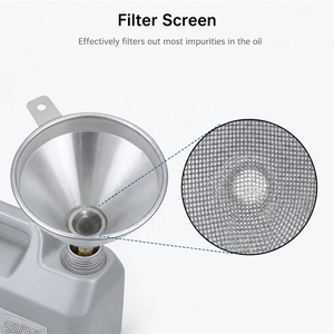 Imbuto Flessibile con Beccuccio Pieghevole e Filtro per Cambio Olio Auto, Imbuti Lunghi per Fluido di Trasmissione - Product Image 2