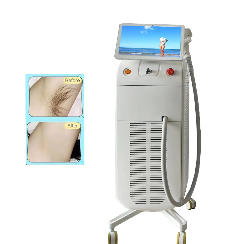 2022 new CE TUV 1800W 2000W ND YAG+DIODE laser two handles titanium laser carbon laser peel hair removal Tattoo removal machine
