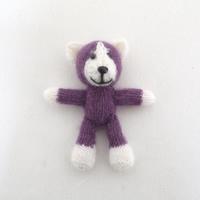Multi Color Photo Shoot Bear Toy Mohair Crochet Teddy Fox Newborn Photography Posing Animal Toys Stuffed Bunny Studio Accessory