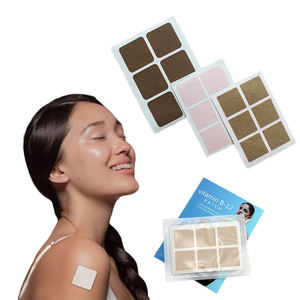 天然ハーブすべての天然ビタミンエネルギーパッチカフェインとB5 B3でエネルギーをサポート抗疲労パッチ - Product Image 1