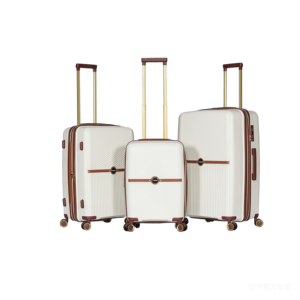 Ensemble de bagages légers <span class=keywords><strong>en</strong></span> PP, nouveau modèle quatre pièces (20, 24, 28 pouces), vente <span class=keywords><strong>en</strong></span> gros d'usine, style très prisé - Product Image 1