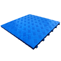 Dalles de sol modulaires colorées pour garage, dalles de sol en plastique industriel pour garage, tapis de sol pour atelier de detailing automobile