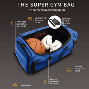 일본 1680d 나일론 야구 모자 여행 케이스 운반 더플 가방 하키 축구 공 운동화 디자이너 럭셔리 남성 사용자 정의 더플 가방 - Product Image 4