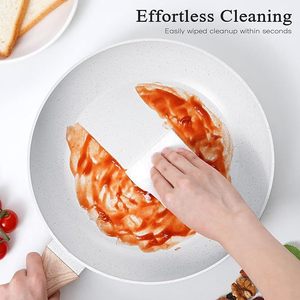 Maifan Stone Non-Stick <b>Cookware</b> <b>Set</b> 13-Piece Frying Stir-Frying Kitchen Pan <b>Set</b> With Lids Oven Safe - Product Image 5