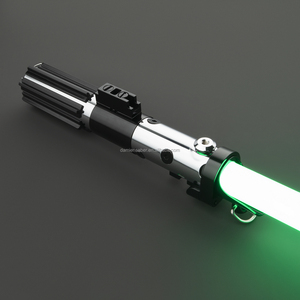 Sables Metal Hilt Heavy Dueling Hoja <span class=keywords><strong>de</strong></span> policarbonato Led Saber Proffie <span class=keywords><strong>Sound</strong></span> Board <span class=keywords><strong>Blaster</strong></span> Lock up para fiesta - Product Image 5