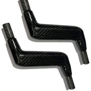 SHENYU Mango de Fibra de Carbono 3K - Agarre Ligero de Alta Resistencia con Textura Tejida para Equipos Industriales/Precisión - Product Image 4