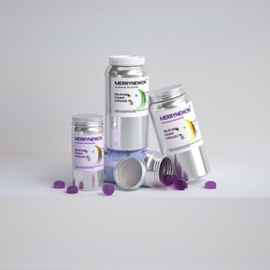 High-end Aluminum, Round Tin Cans, Aluminum Medicine <b>Boxes</b>, Metal Custom Tin Containers, Pharmaceutical Packaging - Product Image 1
