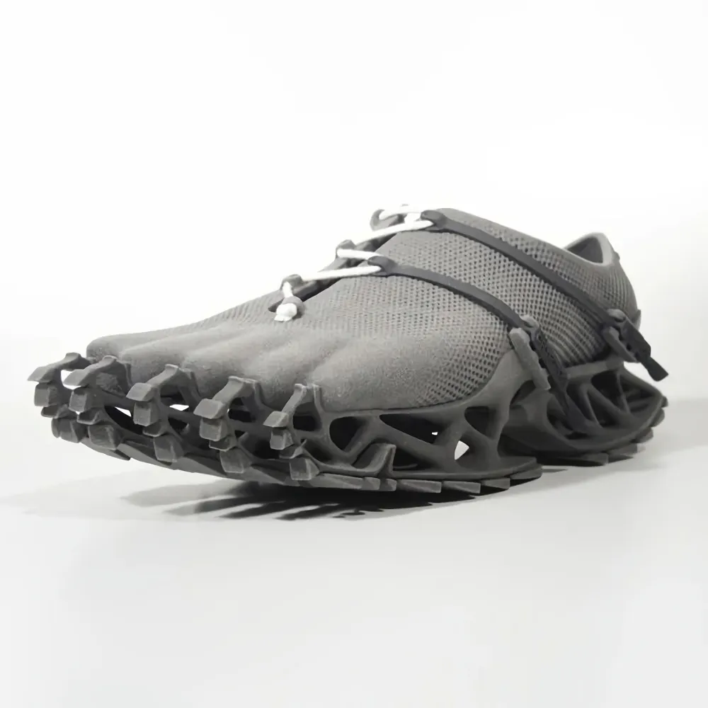 รองเท้าแตะแฟชั่นสำหรับเท้าเปล่าพิมพ์ลาย3D mjf บริการพิมพ์3D