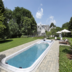 Sunrans Luxury <span class=keywords><strong>Balboa</strong></span> Swim SPA Outdoor Whirlpool <span class=keywords><strong>12</strong></span> Metros Piscina para Uso Familiar - Product Image 4