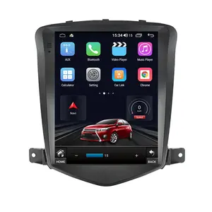 雪佛兰科鲁兹2008的瑞索汽车收音机安卓汽车播放器-特斯拉垂直屏幕的2011全球定位系统汽车播放