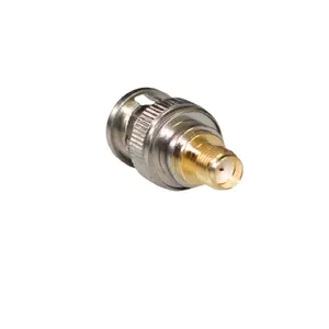 RF adapter SMA/BNC-KJ SMA female to BNC male full copper gold-plated connector adapter