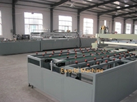 Machine d'impression automatique sur verre grande taille Eworld WD-1630, moteur PLC, 150 m/min, 220 V/380 V, épaisseur de verre 1-20 mm, 400-1000 pièces/h