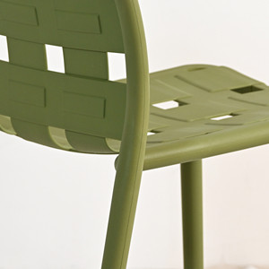 Silla <span class=keywords><strong>de</strong></span> Comedor Moderna <span class=keywords><strong>de</strong></span> Polipropileno, Resistente al Agua y a los Rayos UV, para Exteriores, Patio, Cafetería, Jardín, Silla <span class=keywords><strong>de</strong></span> <span class=keywords><strong>Plástico</strong></span> Tipo Mimbre - Product Image 5