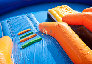 Piscine gonflable et parc aquatique mobiles géants commerciaux de Pirateship de <span class=keywords><strong>Waterworld</strong></span> avec le matériel de PVC de 0.55mm et la capacité> 1000KGS - Product Image 5