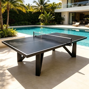 Mesa de <span class=keywords><strong>Ping</strong></span> Pong de Aluminio Personalizada para Exteriores, Resistente al Agua y a los Rayos UV, para Uso Comercial - Product Image 3