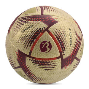 Classico Design rosso misura palla finale <span class=keywords><strong>5</strong></span> Pu termico legato calcio con rivestimento butilico qualità della concorrenza calcio - Product Image 1