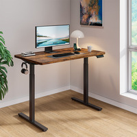 Bureau Moderne en Métal Ergonomique et Sain Réglable en Hauteur Commercial à 2 Étages Moteur Électrique Double Levage Automatique Bureau de Bureau