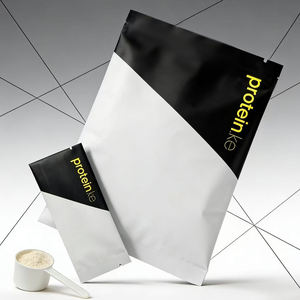 Emballage de biscuits imprimé sur mesure, sachet thermoscellable pour poudre à boire, sachet de protéines - Product Image 5