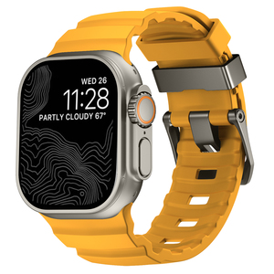 Eraysun-Bracelet respirant en silicone <span class=keywords><strong>pour</strong></span> le sport, bracelet de luxe, ultra <span class=keywords><strong>2</strong></span> ajustable, en titane, 10 9 8 7 6 - Product Image 1