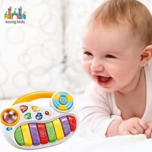 Nouveautés Konig Kids : <span class=keywords><strong>Piano</strong></span> pour bébé en plastique ABS <span class=keywords><strong>avec</strong></span> lumières et musique pour l'éducation de la petite enfance, unisexe - Product Image 3