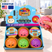 XINGYUE Boîte Mystère Géante Noël Renne Scintillant Arcobaleno Original Jouet Anti-stress Squishies Dumpling